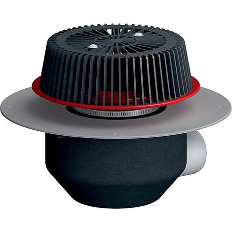 Dallmer SuperDrain Notablauf 64 PVC, DN 70 (1/2)
