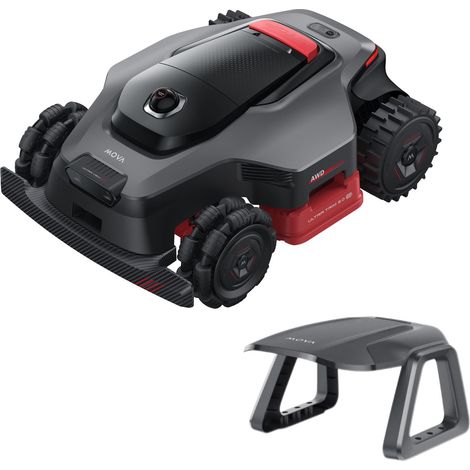 MOVA LiDAX Ultra 1000 AWD Mähroboter, bis 1.000 m², Allradantrieb, 3D-LiDAR und KI-Vision, inkl. Schutzgarage (1/5)