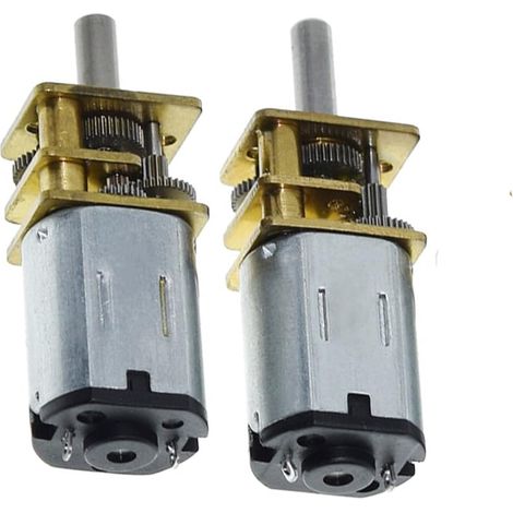 2pcs N20 (12V 1000RPM) Gear Motor GA12-N20 DC 3V6V12V N20 Reduction Motor Mini Delay Gear Motor Micro Motor for Smart Car (1/5)