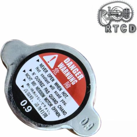 Bouchon de réservoir d'eau de 0,9 mm (acier inoxydable) adapté aux voitures, camions et fourgonnettes. (1/5)