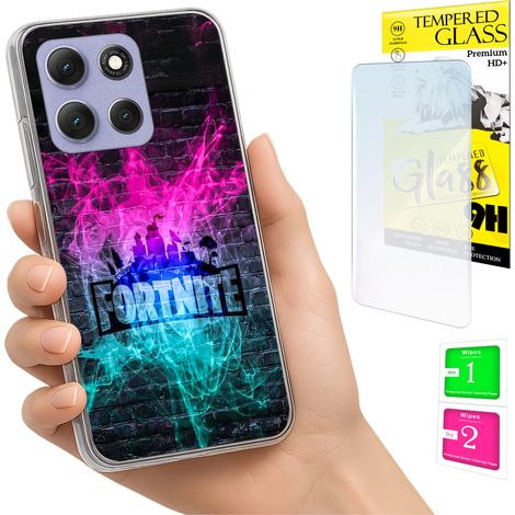 Funda para Motorola Moto G86 Power, carcasa trasera con foto y cristal 9H. (1/5)