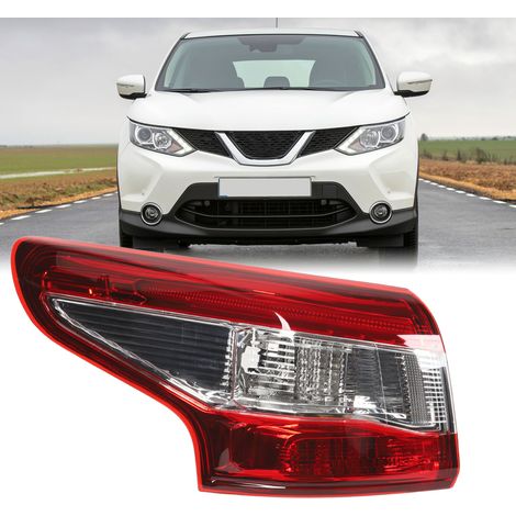 Linke äußere Rückleuchte für Nissan Qashqai MK2 J11 2014-2016 (übergroß): 26555-4EA0A (1/5)