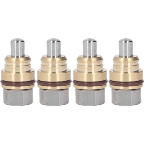 Lntyq Lot de 4 poignées de joystick d'excavatrice compatibles Kubota, laiton et alliage de qualité supérieure avec étanchéité améliorée pour un contrôle fiable (1/5)