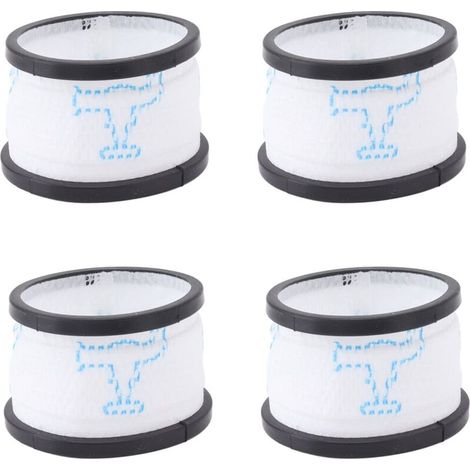 Ej.Life Lot de 4 Filtres de Rechange pour Aspirateur INSE S600 S6P S6, Cartouches Filtrantes Réutilisables Lavables, Filtres à Mailles de Mise à Niveau à Forte Adsorption, Accessoires (1/5)