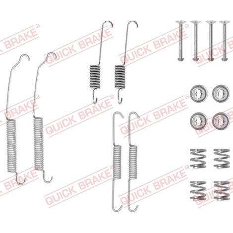 Kit d'accessoires, mâchoire de frein Quick Brake 105-0701 CITROËN