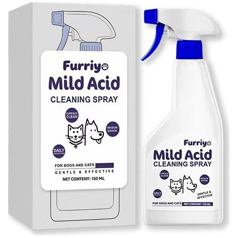 Furriyo Haustierreinigungsspray – Flecken- und Geruchsentfernung, sanfte Formel, 2-in-1-Spray für Körperpflege und Umweltschutz (1/5)