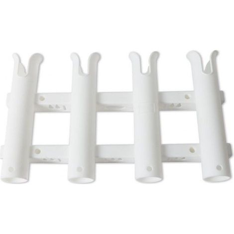 PORTE-CANNE PVC BLANC 4 CANNES -