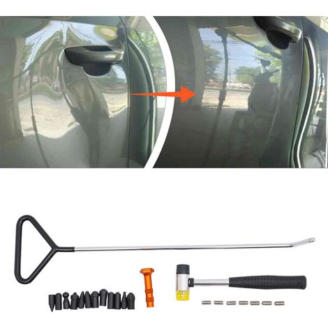 Outil de débosselage de voiture 15pcs Kit de réparation de bosses Outil de débosselage de voiture (1/5)