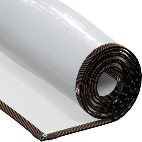 Lona transparente con ojales polietileno 4x10 m vidaXL (1/5)