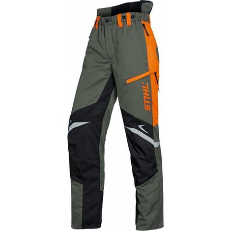 Pantalon anti-coupure STIHL FUNCTION Ergo M Vert 46 7 couches (1/3)