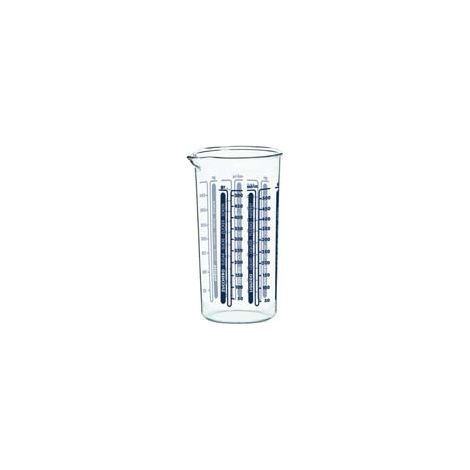 DOSATORE GRADUATO- - lt.0,500 - ø cm.9x16h. - 6 pezzi COSMOPLAST
