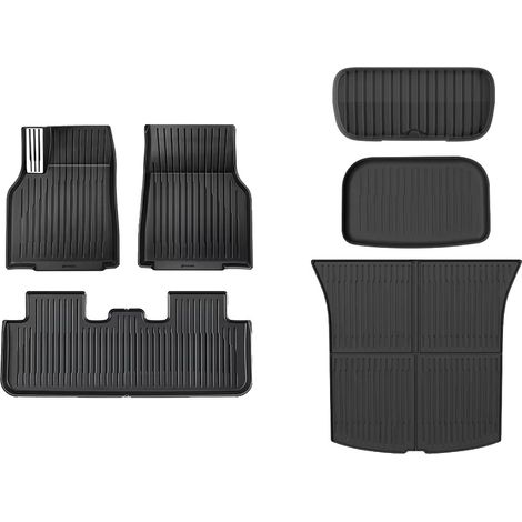 Autofußmatten, wasserdicht, ganzjährig kompatibel, 6PCS Set (1/2)