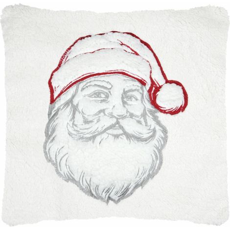 Cuscino natalizio di Babbo Natale NOEL 45x45 cm