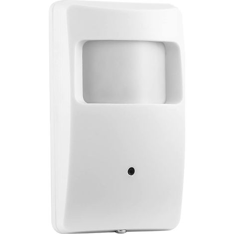 POE IP Security Camera Indoor,3.7mm Objectif 80° 940nm Invisible LEDs IR Night Vision Mini PIR IP POE Video Camera,P2P H.265 Motion Detection (White) (1/5)