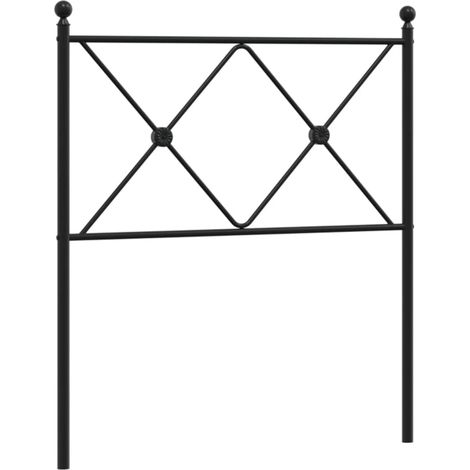 Tête de lit,Panneau décoratif métal noir 75 cm CFW4685979 (1/5)