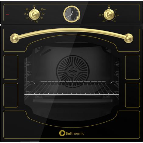 SOLTHERMIC HORNO ELÉCTRICO NBE6RBL NEGRO RÚSTICO