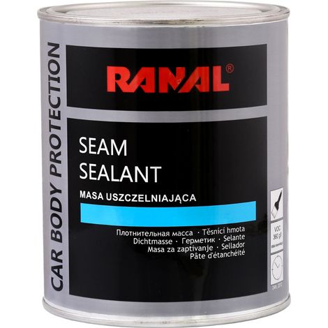 Sellador de carrocería para pincel con adición de aluminio 1 kg
