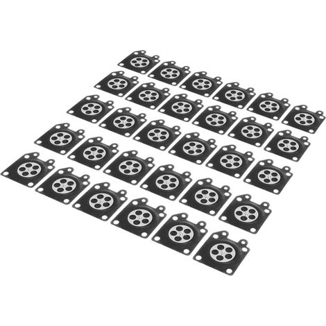 Lot de 30 joints à membrane de carburateur pour tronçonneuse ZAMA 2500/3800/4500/5200/5800 (1/5)