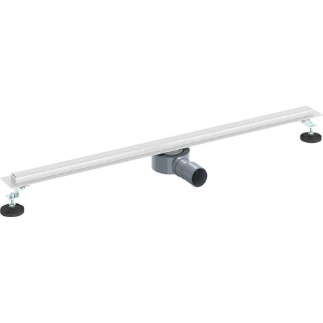 360° Shower Drain with Slim Model Silver 90 cm vidaXL