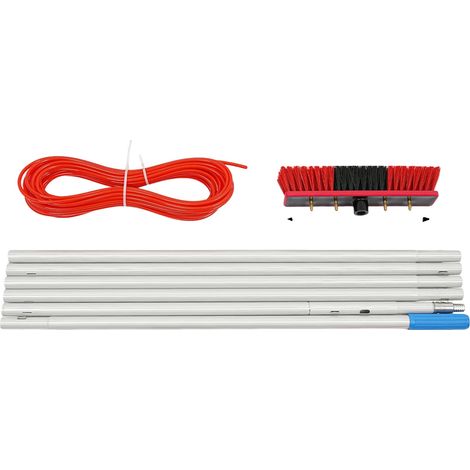 Kit de nettoyage, outil polyvalent pour panneaux solaires, matériaux durables, 6M (1/2)