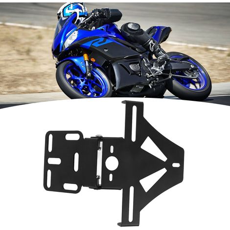 Motorrad-Rücklichthalterung, Blinkerhalterung, klappbare Motorrad-Kennzeichenhalterung, Kennzeichenbeleuchtungshalterung, Multifunktionshalterung (1/5)