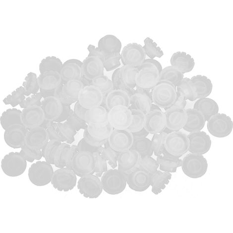 100 pots à colle pour extension de cils, coupelle d'éventail, godet à colle volume, lot de 100 pièces, accessoire de grafting pour cils. (1/5)