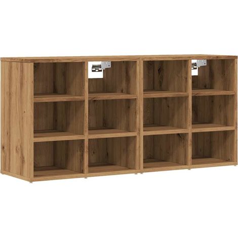 Shoe Cabinets 2 pcs Artisan Oak 52x30x50 cm vidaXL