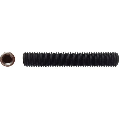 Vis sans tête à bout plat six pans creux (STHC) brut - 6 x 35 mm - BIVI