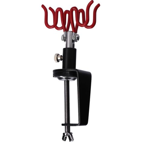 Airbrush-Halterung für 2 Airbrushes, Tischbefestigung mit Klemme, Malset für Hobbybastler (1/5)