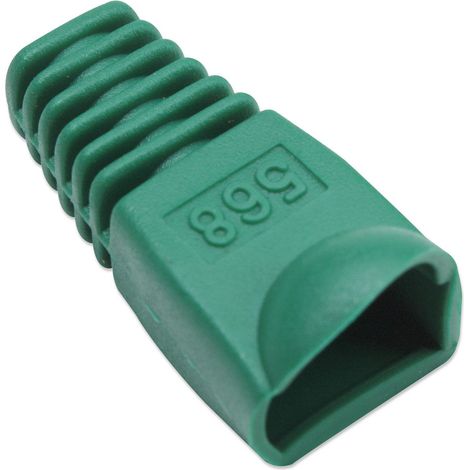 INTELLINET Copriconnettori per Plug Copriconnettore RJ45 Verde conf. 10 pz (1/3)