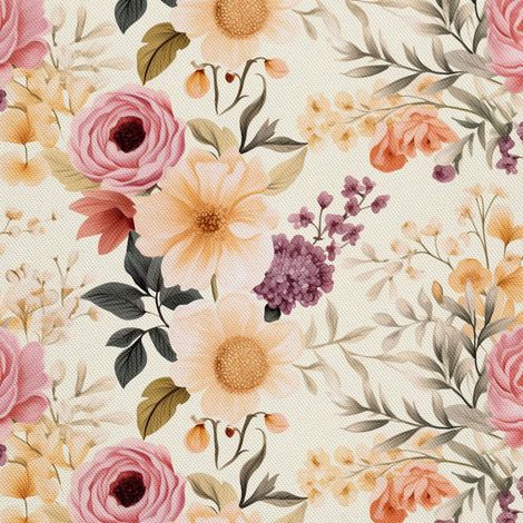 Tela decorativa para exteriores Oxford - Flores - DX2578 (1/5)