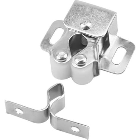 Acier Double Rouleau Loquetaux Fermeture pour Placard Meubles Porte Armoire Loquet (20 Pcs) (1/5)