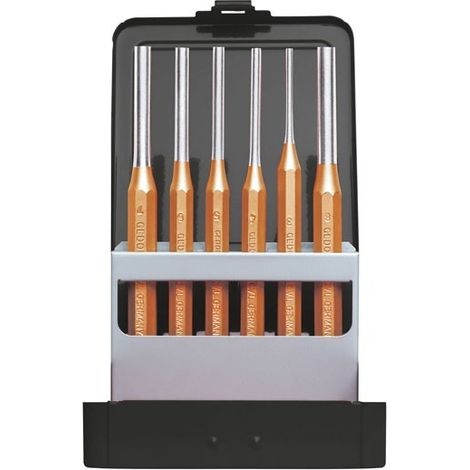 Attrezzi da percussione Gedore r90200006 diametro 3-8 mm custodia metallica