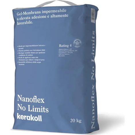 Membrana Impermeabilizzante Nanoflex No Limits Kerakoll 20 kg (1/4)