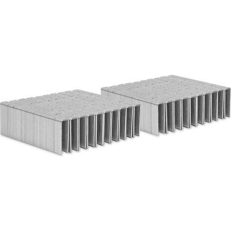 Lot de 1000 agrafes 20mm – Pour agrafeuses VONROC et marques – Fixation tapis, moquettes, plinthes et bâches - SG503DC (1/2)