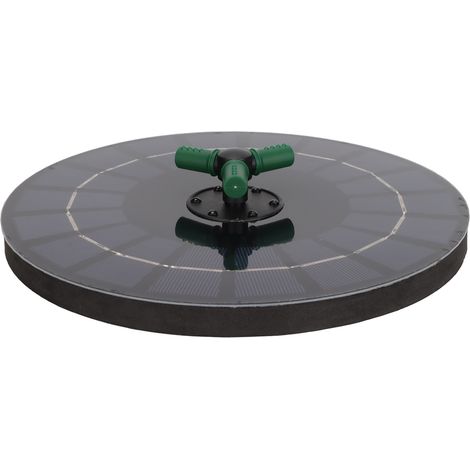Fontaine solaire LED RGB, pompe flottante pour bassin et fontaine paysagère, idéale pour la décoration de jardin. (1/5)