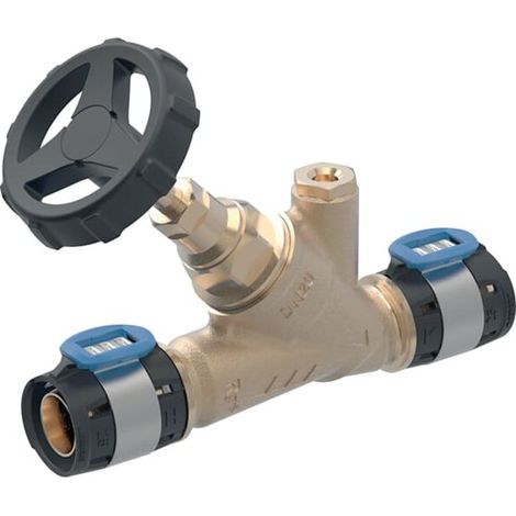 Geberit 619832001 FlowFit robinet d'arrêt à siège incliné d25 (1/4)