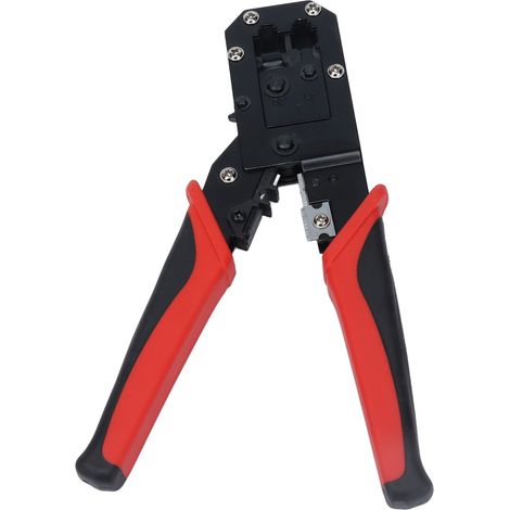 Pince à sertir RJ45 multifonction pour connecteurs 8P 6P, outil de sertissage JL‑318 (1/5)