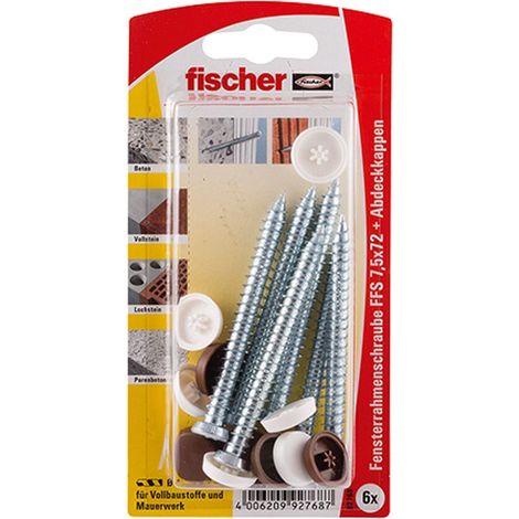 Vite per telaio finestrino con calotta (6) FISCHER FFS7572K