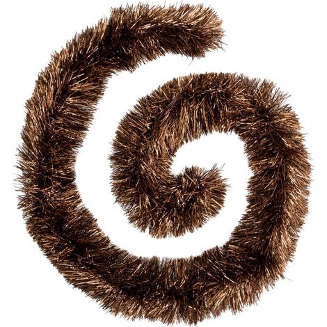 Guirlande de Noël BOA large 15 cm Bronze Longueur 2 mètres - Feeric Christmas