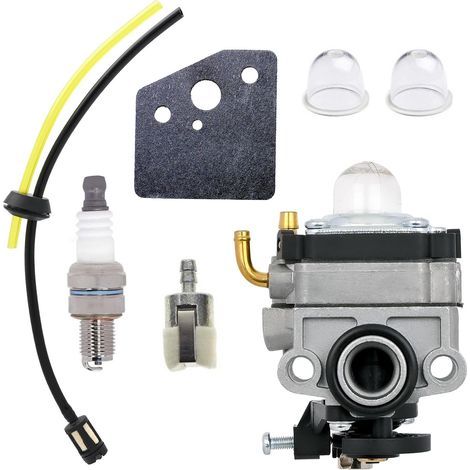 Kit de Carburateur Filtre à essence Tuyau kit pour BHX2500 BHX2500V EBH252U EBH253U ER2650LX avec Bougie d'allumage avec tuyau d'huile, boule de démarrage, bougie d'allumage (1/5)