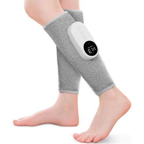 2-Piece Leg Massager with Heat and Compression,  Calf Massager for Circulation and Pain Relief with 3 Intensity Levels and 3 Modes,  Restless Leg Syndrome Relief (1/5)