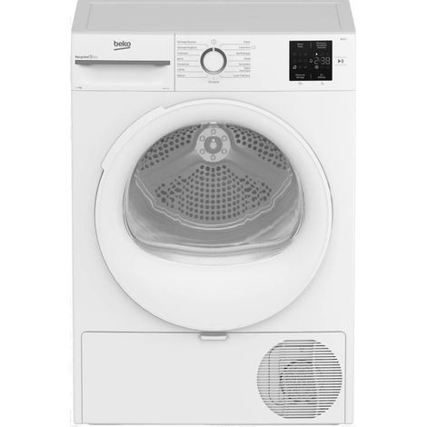 Asciugatrice a pompa di calore bianca da 60 cm e 7 kg - D0H1710 - Beko (1/4)