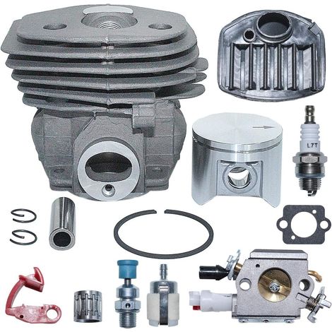 47mm Cylinder Piston Carburetor Switch Kit Fit Husqvarna 359 357 357XP Chainsaw Replace 537157302,503281614 (1/5)