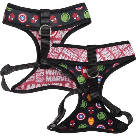 Imbracatura per Cani Marvel Reversibile Rosso XS (1/5)