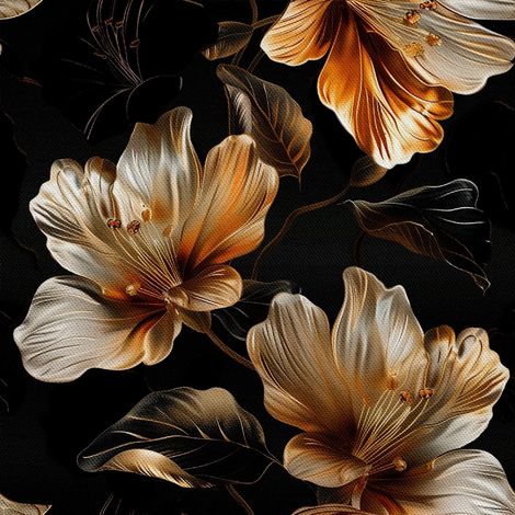 Tela decorativa para exteriores Oxford - Motivo floral I DX5599 (1/5)