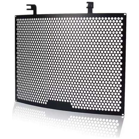 1 couleur : Noir  Matériau : Aluminium  Grille de radiateur pour moto  Accessoires pour moto  -DECOWOOD