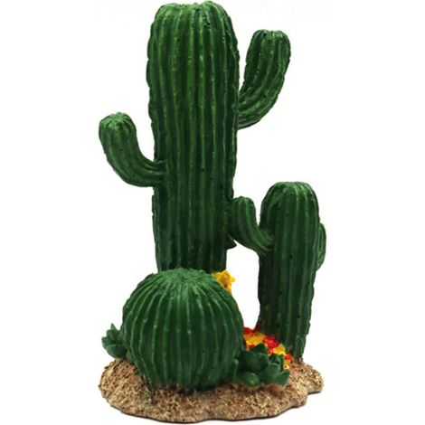 Simulación de cactus artificial, escultura paisajística, figura