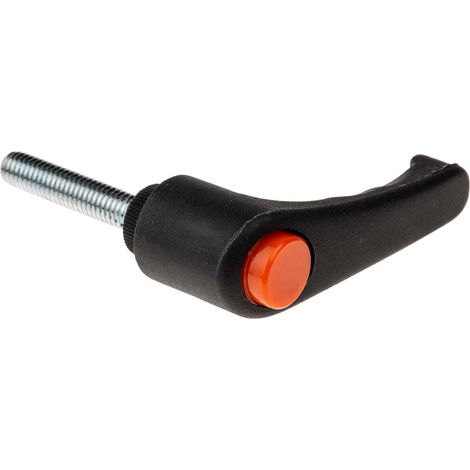 Levier de serrage RS PRO, , filetage M6, Mâle L. 30mm ( Prix pour Paquet de 2 )