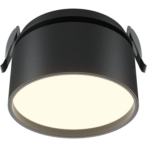 Faretto incasso tondo nero LED 12W dimmerabile ONDA Maytoni (1/2)